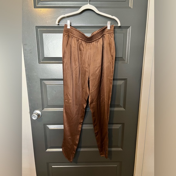 Zara satin effect joggers size L - Picture 2 of 8